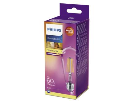 Philips LED Edisonlamp E27 8W dimbaar 1