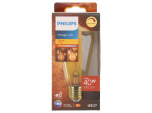 Philips LED Edisonlamp goud E27 7W dimbaar
