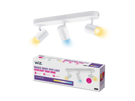 WiZ LED balkspot GU10 3x5 W dimbaar wit