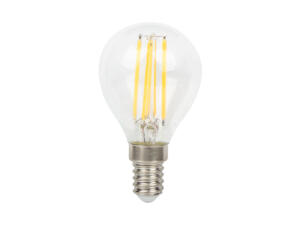 Prolight LED bollamp filament E14 4W dimbaar warm wit