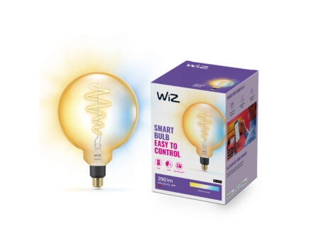 LED bollamp filament E27 25W dimbaar goud 1