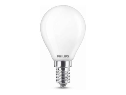 Philips LED bollamp mat E14 4,3W
