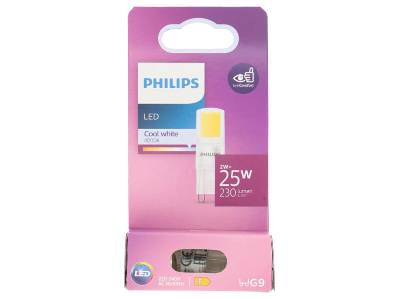Philips LED capsulelamp G9 2W koud wit