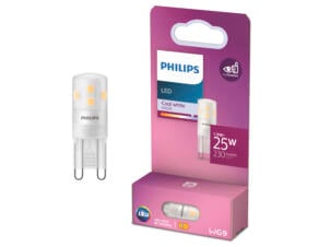 Philips LED capsulelamp G9 2W koud wit