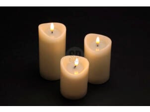 LED kaarsen 3 stuks