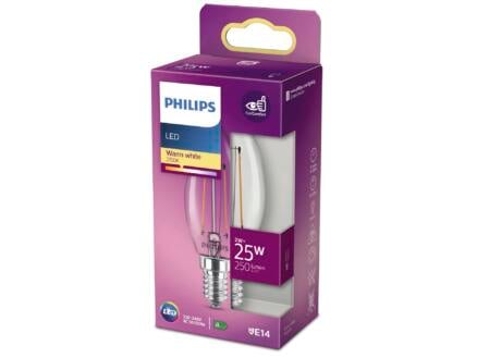Philips LED kaarslamp filament E14 2W 1