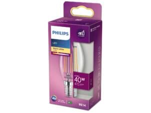 Philips LED kaarslamp filament E14 4,3W