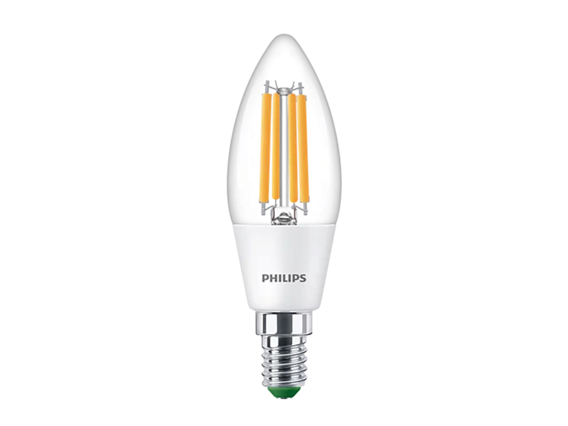 Philips LED kaarslamp filament E14 40W warm wit