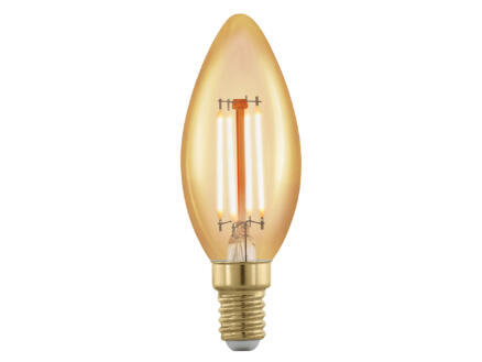 Eglo LED kaarslamp filament breed E14 4W dimbaar 1