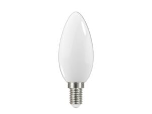 Prolight LED kaarslamp mat E14 4W koud wit