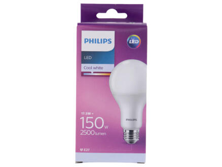 Philips LED kogellamp E27 17,5W koud wit 1
