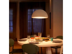 Philips LED kogellamp filament E27 4,3W 2 stuks