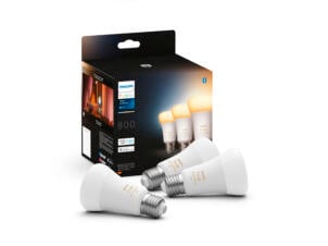 Philips Hue LED lamp E27 8,5W dimbaar 3 stuks