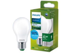 Philips LED peerlamp E27 40W koud wit