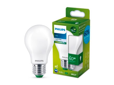 Philips LED peerlamp E27 4W koud wit