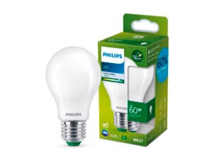 Philips LED peerlamp E27 4W koud wit