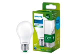Philips LED peerlamp E27 7,3W koud wit