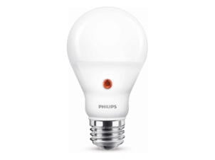 Philips LED peerlamp E27 7W met sensor