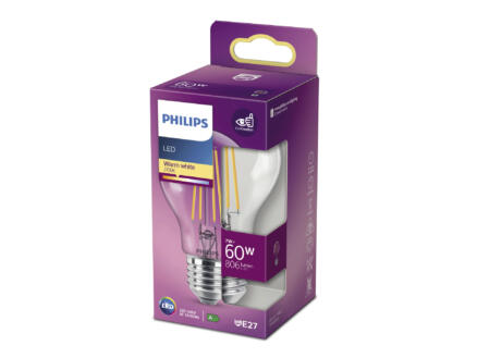 Philips LED peerlamp filament E27 7W 1