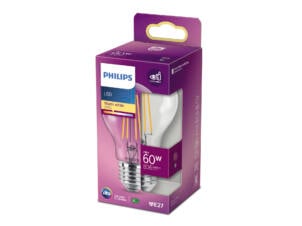 Philips LED peerlamp filament E27 7W