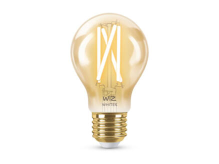 WiZ LED peerlamp filament amberglas E27 8W dimbaar 1