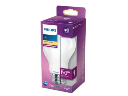 Philips LED peerlamp mat glas E27 17,5W 1