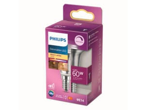 Philips LED reflectorlamp E14 4,3W dimbaar
