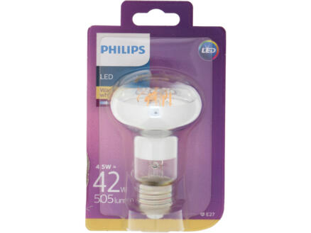Philips LED reflectorlamp E27 4,5W 1