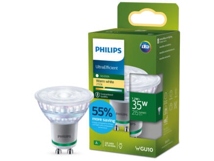 Philips LED spot GU10 1,2W warm wit
