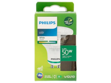 Philips LED spot GU10 2,4W wit 1