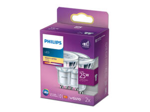Philips LED spot GU10 3,1W 2 stuks
