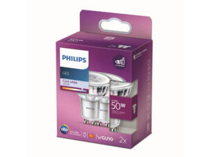 Philips LED spot GU10 4,6W 2 stuks