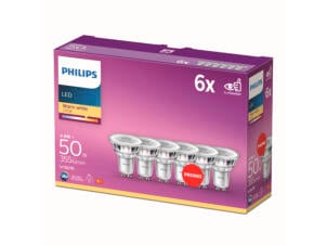 Philips LED spot GU10 4,6W 6 stuks