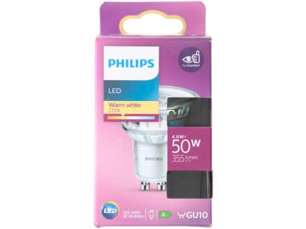 Philips LED spot GU10 4,6W warm wit 1