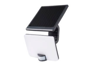 Prolight LED straler solar 12W zwart
