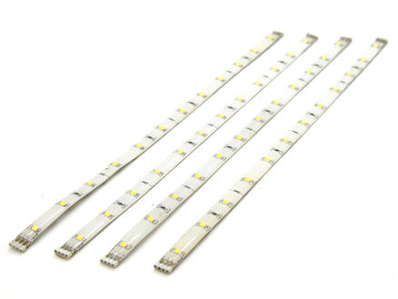 Prolight LED strip 4,2W 30cm warm wit 4 stuks 1