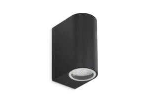 Prolight LED wandlamp up/down 2x3W zwart