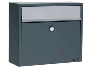 Allux LT 150 brievenbus eurolock gegalvaniseerd staal antraciet