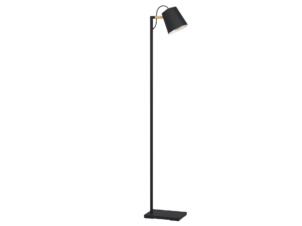 Eglo Lacey staanlamp E27 max. 40w zwart/hout
