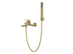 Aquatrends Lagos mitigeur bain et douche complet laiton brossé