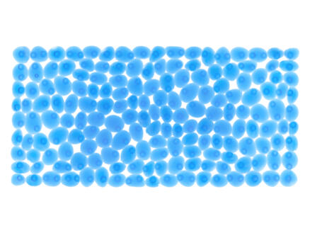 Differnz Lapis tapis de bain antidérapant 75x36 cm bleu 1