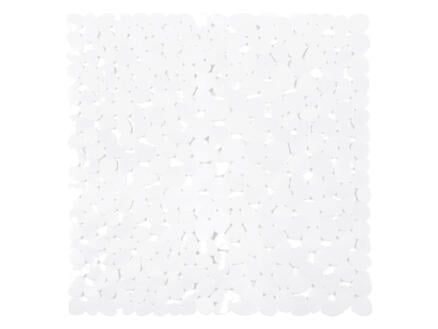 Differnz Lapis tapis de douche antidérapant 54x54 cm blanc 1