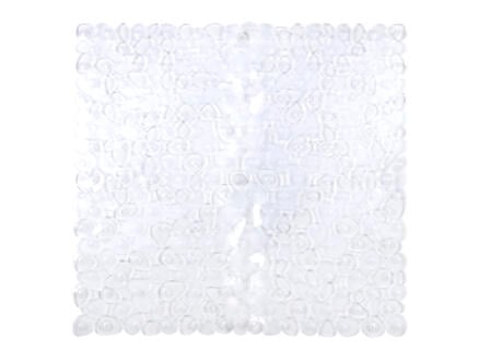Lapis tapis de douche antidérapant 54x54 cm transparent 1