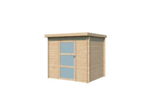 Gardenas Lappi I houten tuinhuis 205x175x191 cm blokhut