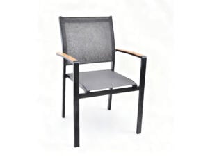 Garden Plus Lari chaise de jardin gris