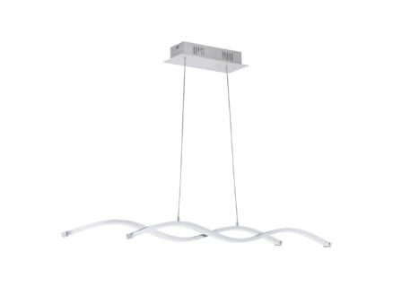 Eglo Lasana 2 suspension LED 2x9 W chrome/blanc 1