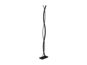 Eglo Lasana 3 LED staanlamp 2x16 W zwart