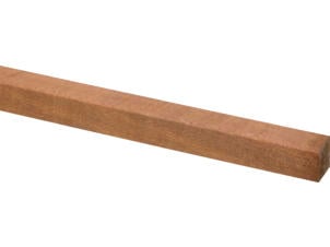 Lat deuraanslag hardhout 15x17 mm 210cm