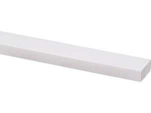 Latte rabotée 27x12 mm 270 cm pin blanc prépeint