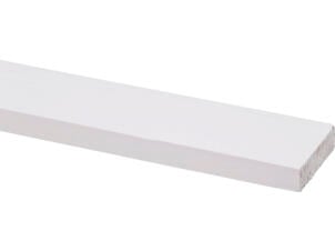 Latte rabotée 44x12 mm 270 cm pin blanc prépeint
